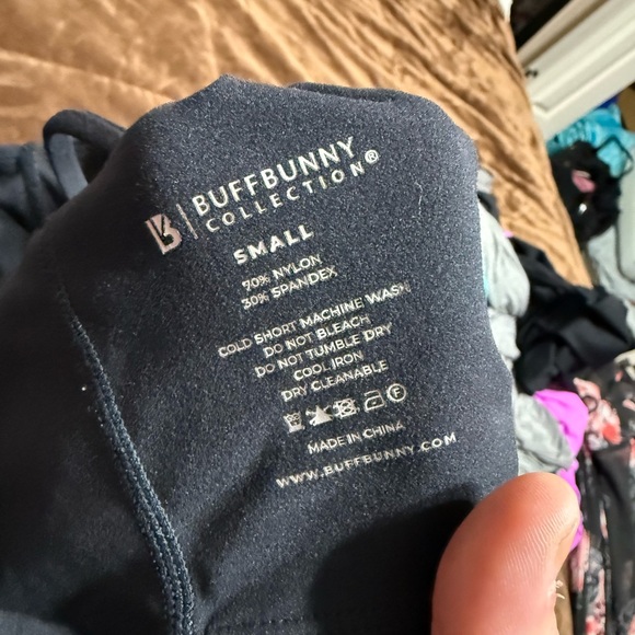 Woman’s size small BuffBunny black sports bra - Picture 9 of 12